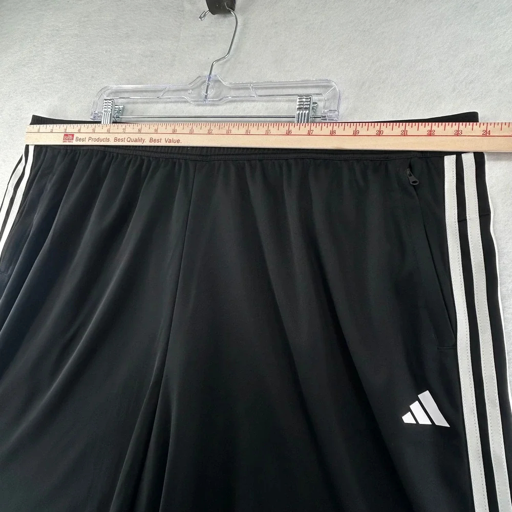 Adidas Train Essentials Pique‎ 3-Stripes Training Shorts Mens 4XL Pockets Gym